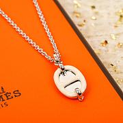 Okify Hermes Pig nose necklace  - 4