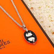 Okify Hermes Pig nose necklace  - 3