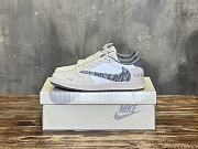 Okify Air Jordan 1 low retro basketball sneakers grey color 36-45 - 1