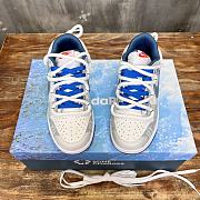 Okify Nike SB Dunk Low Retro Casual Sneakers in blue color 36-46 - 4