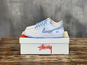 Okify Nike SB Dunk Low Retro Casual Sneakers in bright blue color 36-46 - 1