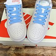 Okify Nike SB Dunk Low Retro Casual Sneakers in bright blue color 36-46 - 2