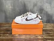 Okify Nike SB Dunk Low Retro Casual Sneakers in brown red color 36-46 - 1