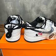 Okify Nike SB Dunk Low Retro Casual Sneakers in white black color 36-46 - 3