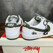 Okify Nike SB Dunk Low Retro Casual Sneakers in dark green color 36-46 - 4