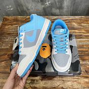 Okify Nike SB Dunk Low Retro Casual Sneakers in grey blue color 36-46 - 4