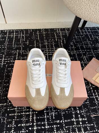 Okify MiuMiu retro casual trainers in brown white color 35-44