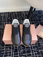 Okify MiuMiu retro casual trainers in black color 35-44 - 1