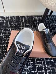 Okify MiuMiu retro casual trainers in black color 35-44 - 2