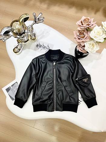 Okify Prada Children leather jacket 100-150