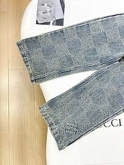 Okify Louis Vuitton children jacquard jeans 100-150 - 2