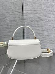 Okify Dior Small 30 Montaigne Avenue Top Handle Bag in White 19*8*9cm  - 4