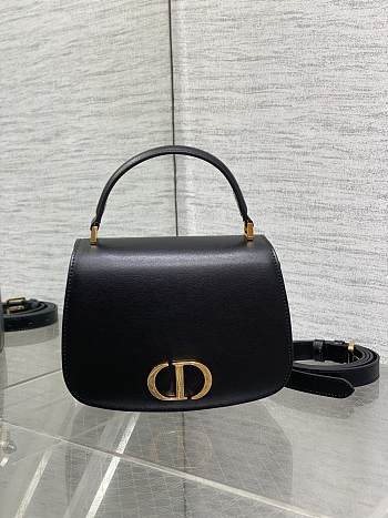 Okify Dior Medium 30 Montaigne Avenue Top Handle Bag in Black 19*8*12cm