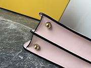 Okify Fendi Peekaboo ISeeU Ultra Small Bag in pink 11x20x15cm - 4