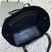 Okify Balenciaga Large Everyday Shopper Tote Bag Black 30x12x32cm - 4