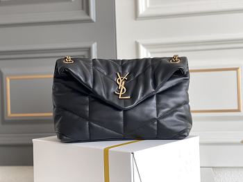 Okify YSL Loulou Puffer black bag 29x17x11cm