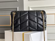 Okify YSL Loulou Puffer black bag 29x17x11cm - 4