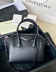 Okify Givenchy classic Antigona mini handbag in black 22x20x13cm? - 1