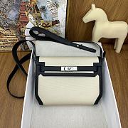 Okify Hermes Kelly Depeches black togo 25 x 20 x 13cm - 1