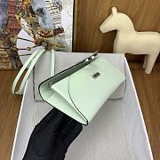 Okify Hermes Chaine D'Ancre To Go Wallet in bubble green 24x11x2.5 cm - 4