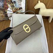 Okify Hermes Chaine D'Ancre To Go Wallet in beige gold buckle 24x11x2.5 cm - 1