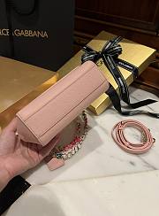 Okify Dolce & Gabbana Sicily Scarf Pink Bag 18cm - 3