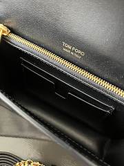 Okify Tom Ford Palmellato Calf Leather Shoulder Bag 16x10x4cm - 3