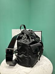 Okify Prada Nylon Black Backpack 34x39x15 cm - 4