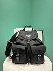 Okify Prada Nylon Black Backpack 34x39x15 cm - 1