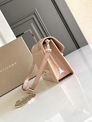 Okify Bvlgari Serpenti Forever Handbag in pink 22x15x4.5 cm - 3