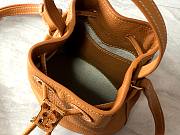 Okify Burberry Bucket Bag in caramel 16.5x11x18.5 cm - 4