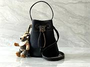 Okify Burberry Bucket Bag in black 16.5x11x18.5 cm - 1