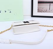 Okify Off White Jitney 0.5 Quote White Shoulder Bag Virgil Was Here Black Buckle 19x12x5 cm - 4