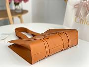 Okify Chloe Large Woody Tote Bag in Caramel 45x33x13cm - 3