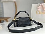 Okify Chloe Small Camera Multipocket Bag In Black 25x12x12cm - 4