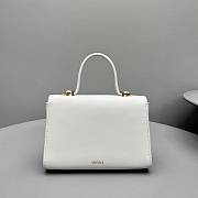 Okify Versace Medusa 95 Small Handbag In White 21 x 5 x 5.5 cm  - 2