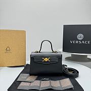 Okify Versace Medusa 95 Small Handbag In Black 21 x 5 x 5.5 cm  - 1