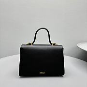 Okify Versace Medusa 95 Small Handbag In Black 21 x 5 x 5.5 cm  - 4