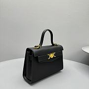 Okify Versace Medusa 95 Small Handbag In Black 21 x 5 x 5.5 cm  - 3