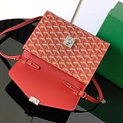 Okify Goyard Chypre handbag wallet in red 21x4x16 cm - 3