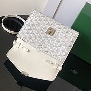 Okify Goyard Chypre handbag wallet in white 21x4x16 cm - 2