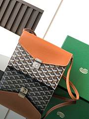 Okify Goyard Chypre handbag wallet in brown 21x4x16 cm - 1