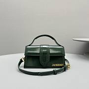 Okify Jacquemus Small Le Grand Bambino In Green 18x6x7cm - 1