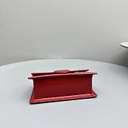 Okify Jacquemus Small Le Grand Bambino In Red 18x6x7cm - 3