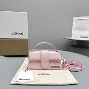 Okify Jacquemus Small Le Grand Bambino In Pink 18x6x7cm - 1