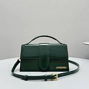 Okify Jacquemus Large Le Grand Bambino In Green 24x13x7cm - 1