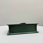 Okify Jacquemus Large Le Grand Bambino In Green 24x13x7cm - 4