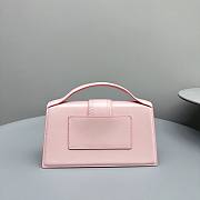 Okify Jacquemus Large Le Grand Bambino In Pink 24x13x7cm - 3