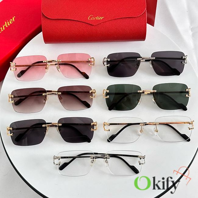 Okify Cartier Sunglasses 17796 - 1