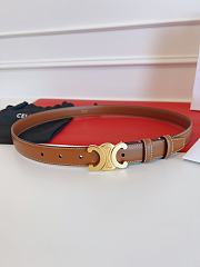 Okify Celine Brown Belt 2.5 cm - 1